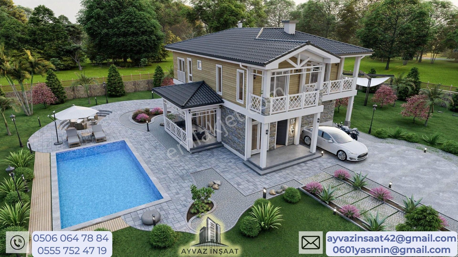 🔹 "doğayla İç İçe, Modern Ve Prestijli ! 250 M² Prefabrik Villa Sizi Bekliyor"