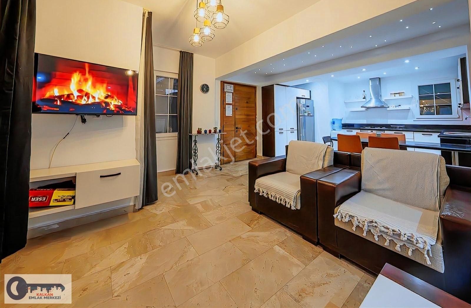 Kalkan'da Özel Havuzlu İmarlı (4+1) Belgeli Tripleks Villa - Görsel 20
