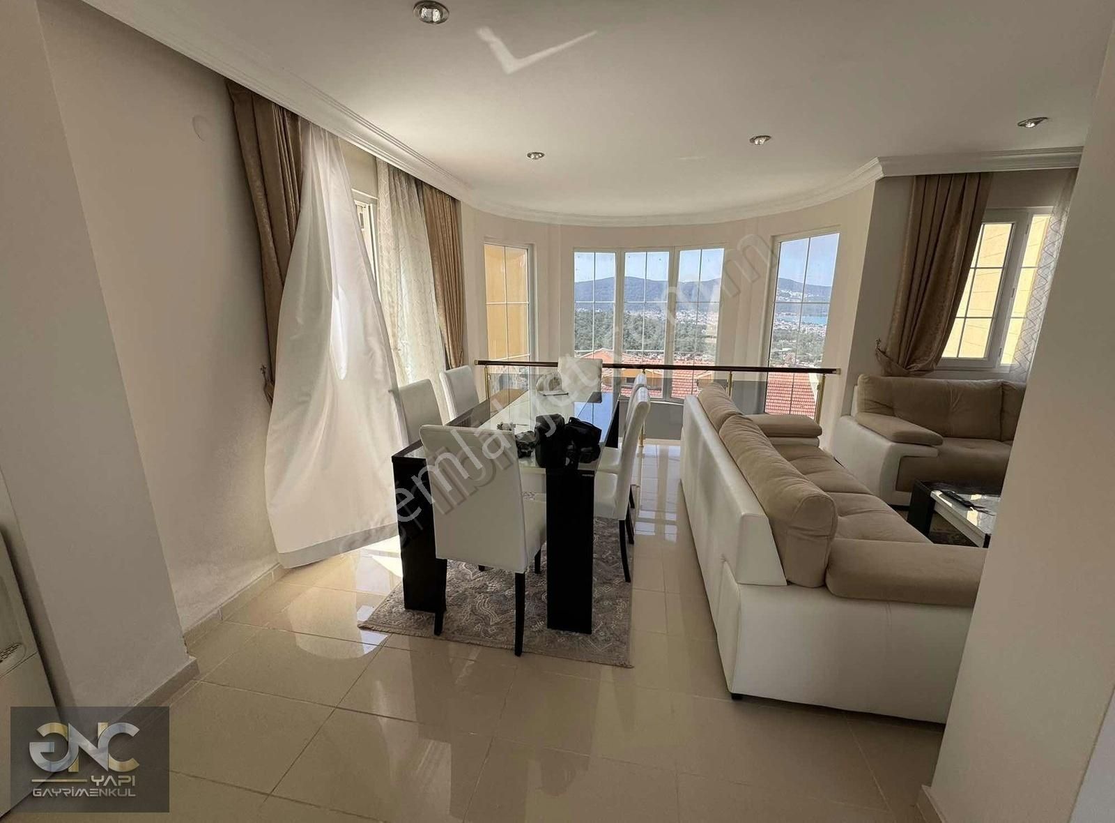 Didim Akbükte Deniz Manzaralı Eşyalı Havuzlu 3+2 Villa - Görsel 20