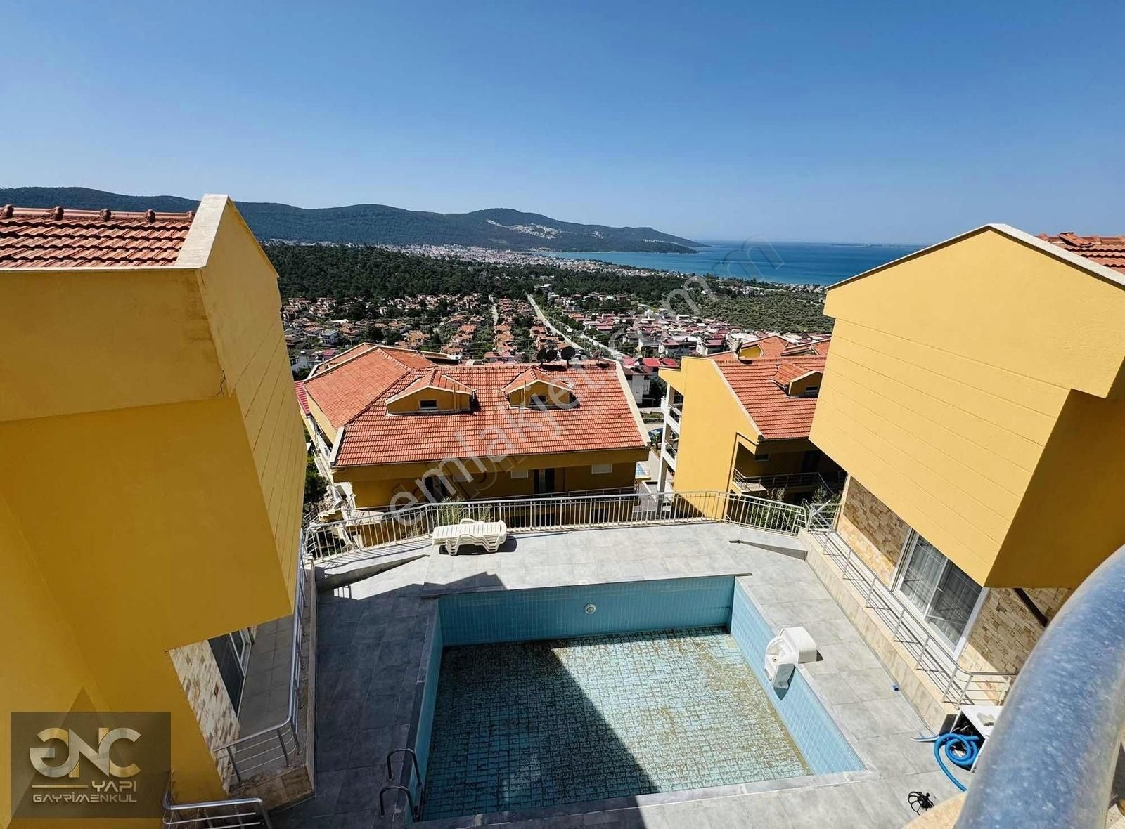 Didim Akbükte Deniz Manzaralı Eşyalı Havuzlu 3+2 Villa - Görsel 7
