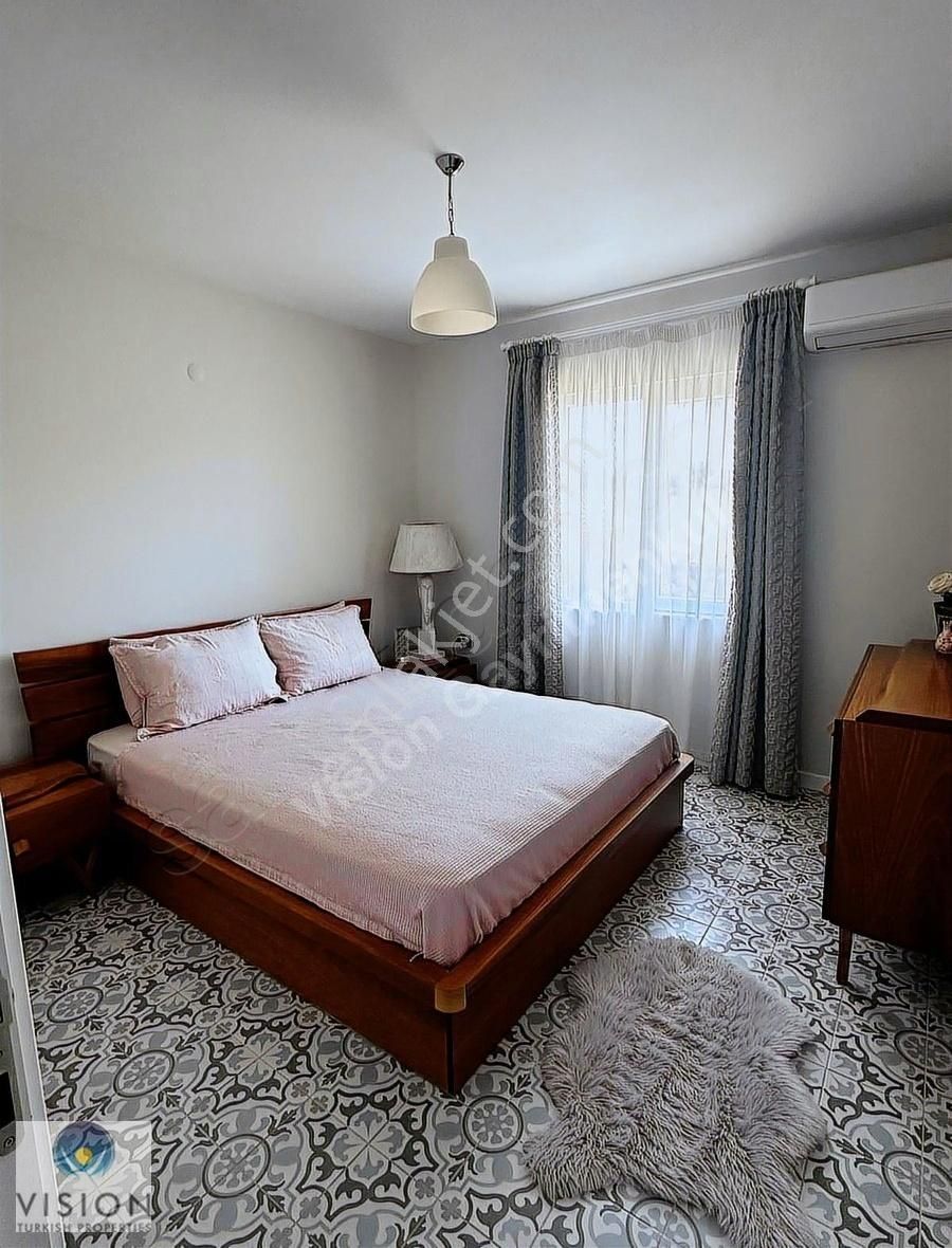 Didim Mavişehirde Tek Katlı Şömineli Havuzlu Müstakil Ev - Görsel 14