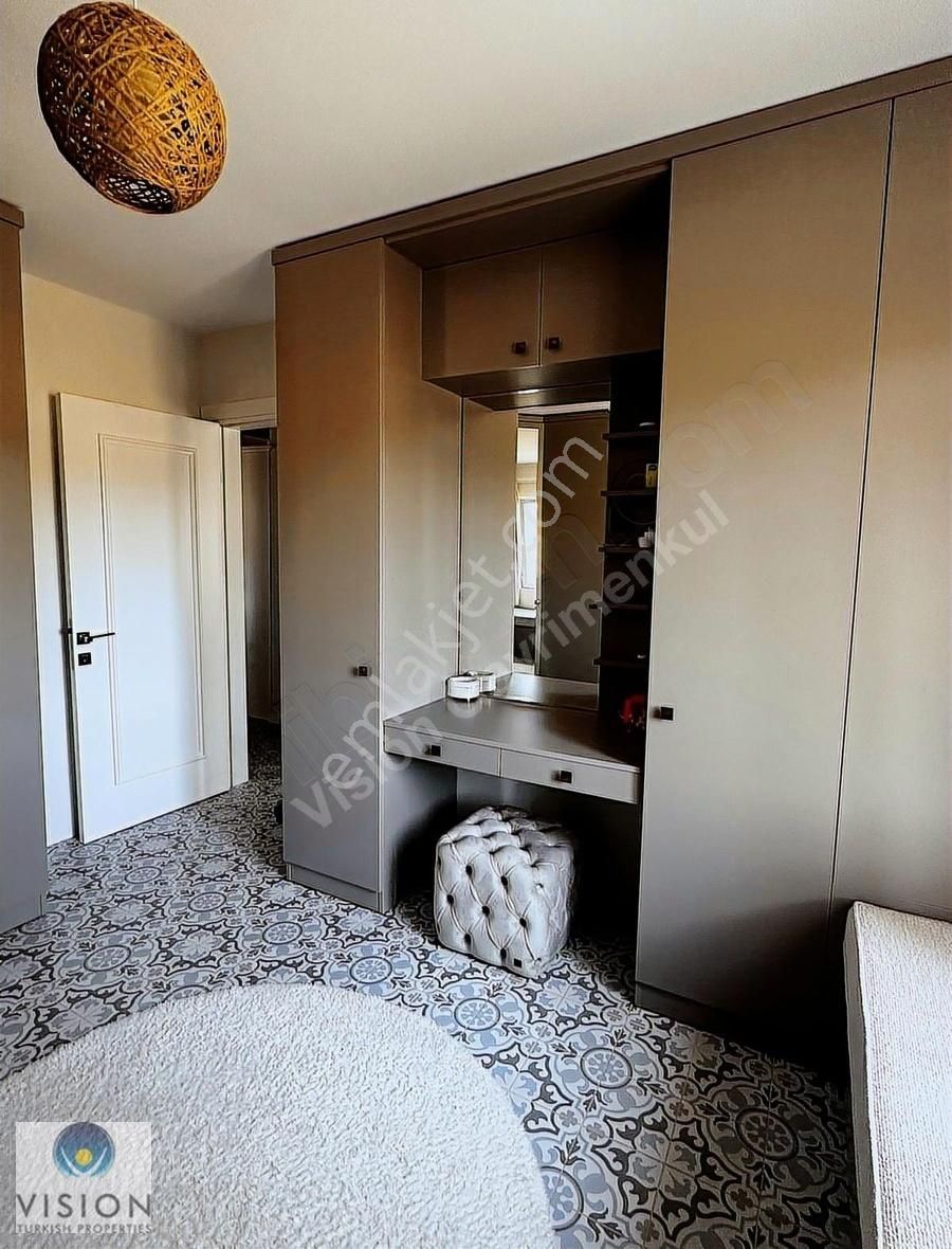 Didim Mavişehirde Tek Katlı Şömineli Havuzlu Müstakil Ev - Görsel 20