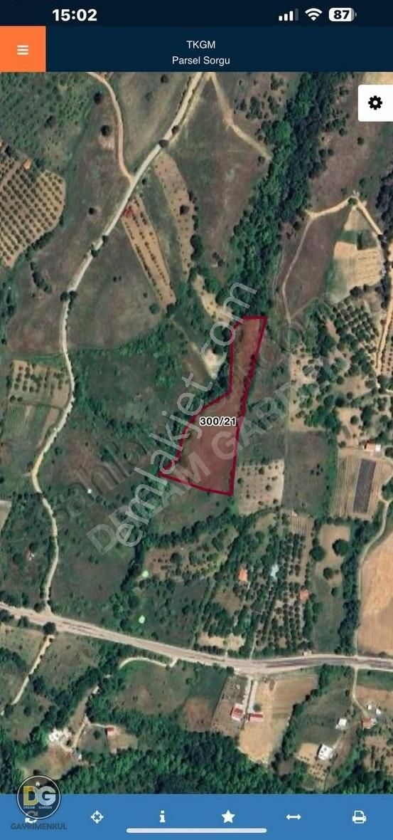 Bursa Osmangazi Küçükdeliler Satılık Hobi Bahçesi