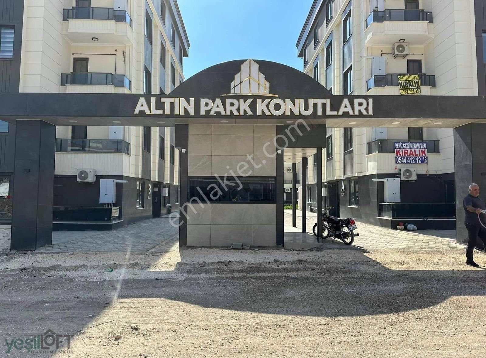 Kiralık 1+1 Eşyalı Daire | Sırrın Mahallesi | Güvenlikli Sitede