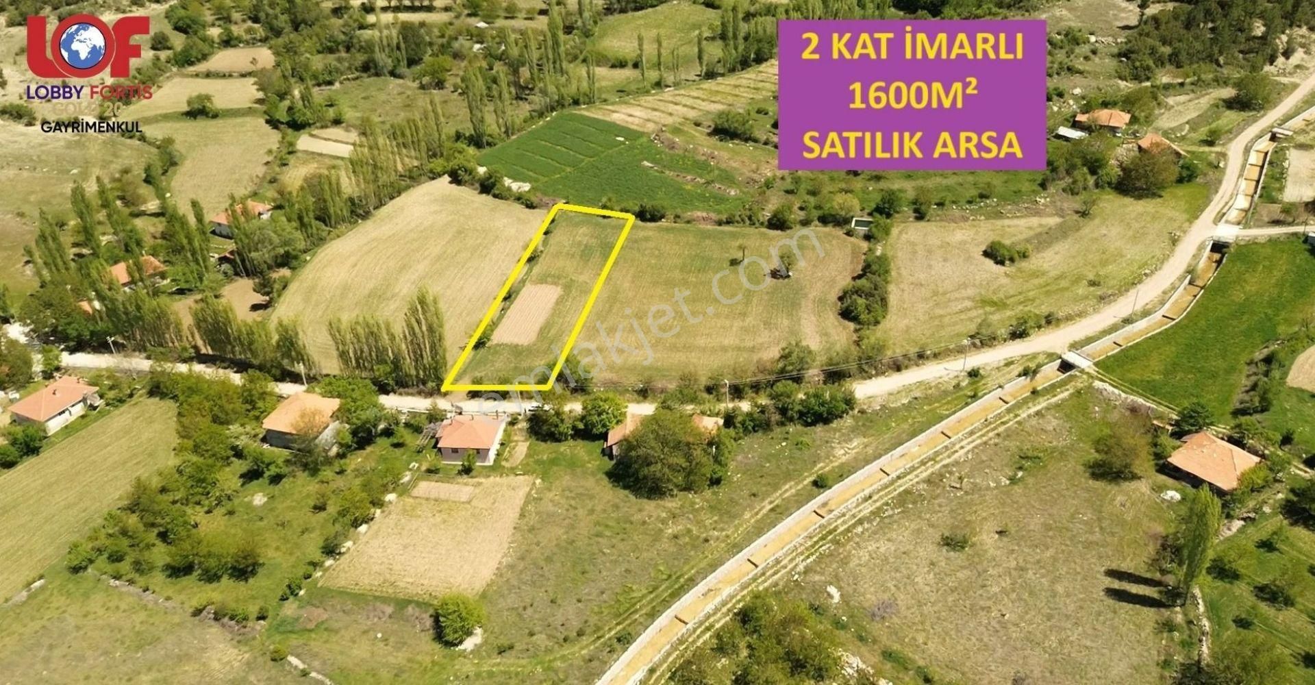 🦋lobby Fortis'ten Satılık Gölhisar Elmalıyurt'ta 1600 M² Arsa🦋
