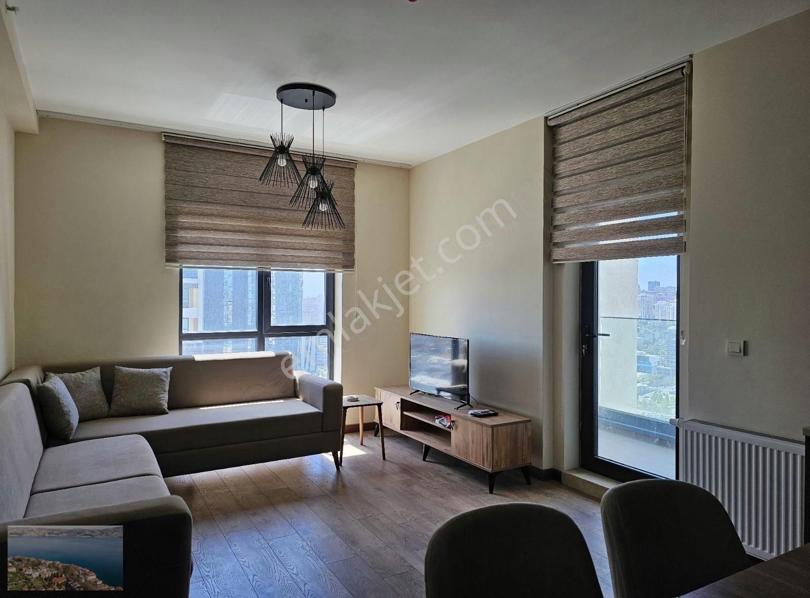 Nef36 2+1 Kiralık Full Eşyalı Amerikan Mutfaklı Daire