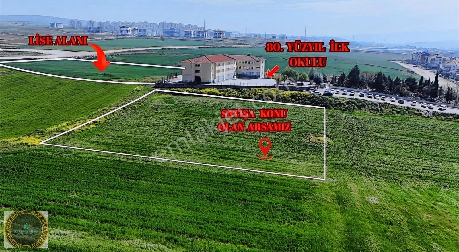 Yeni İnegöl Bölgesinde 8551m² 4 Kat İmarlı Satılık Arsa