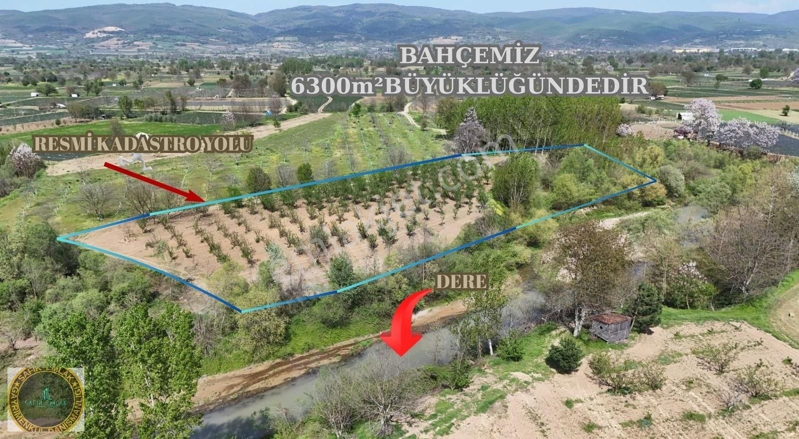 Kurşunluda Müthiş Konumda Acil Satılık Bahçe