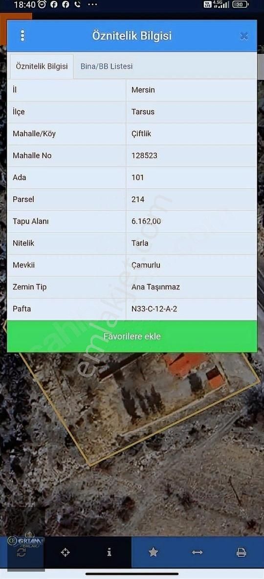 Ortam Emlak'tan Yenihan'da 6.162m2 İçerisinde İş Yeri