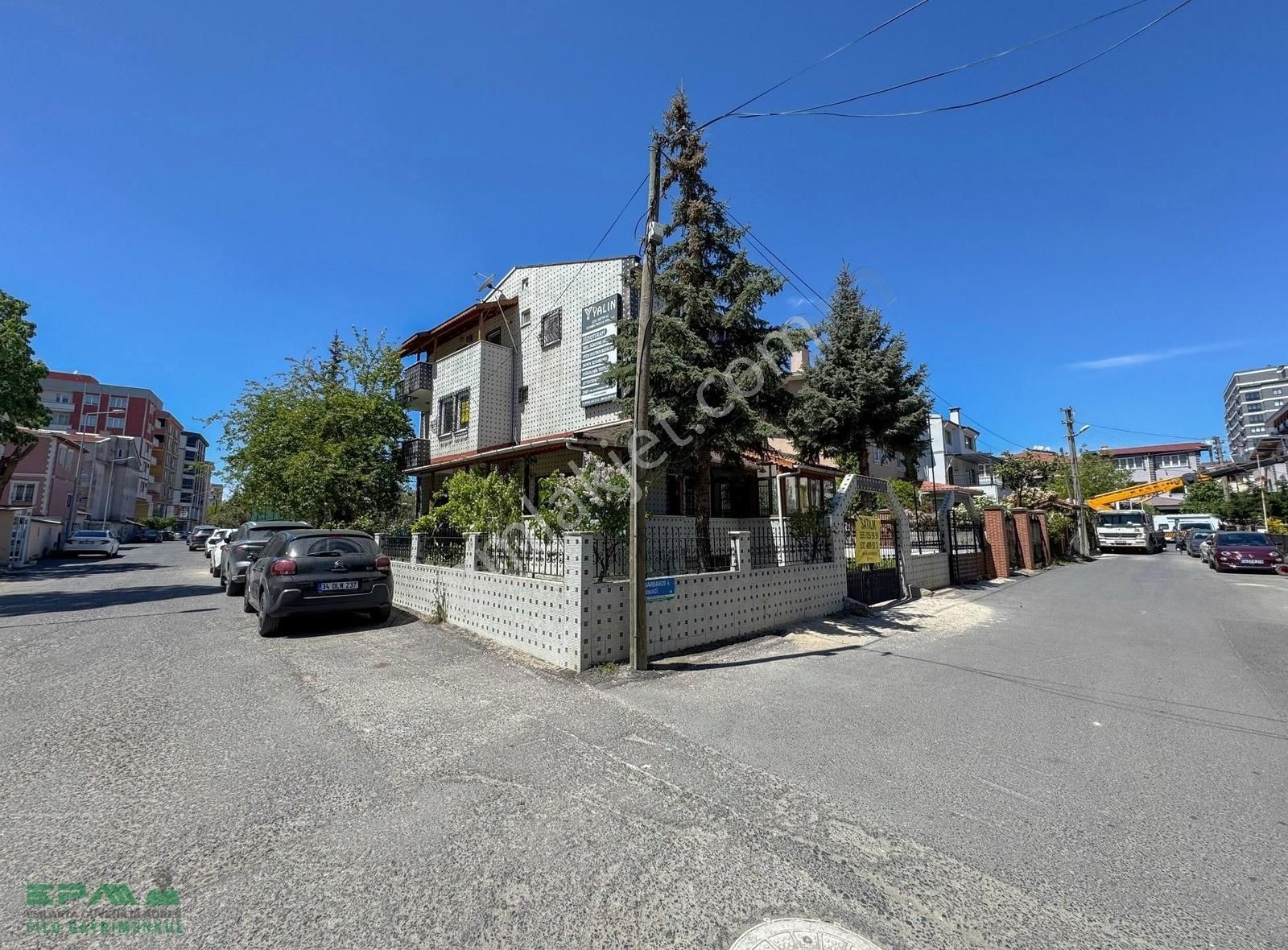 Çorlu Kazimiye Mahallesi 13+2 Satılık Köşe Parsel Villa !