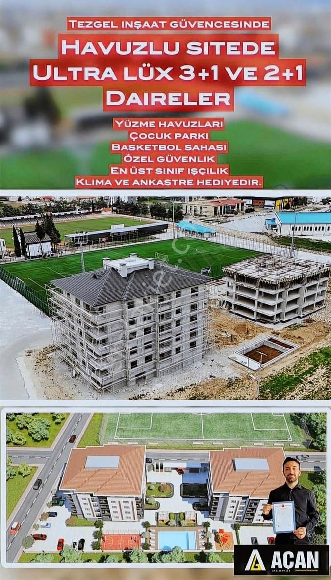 Açan'dan Havuzlu Sitede Ultra Lüx Daireler M.akif Mah.