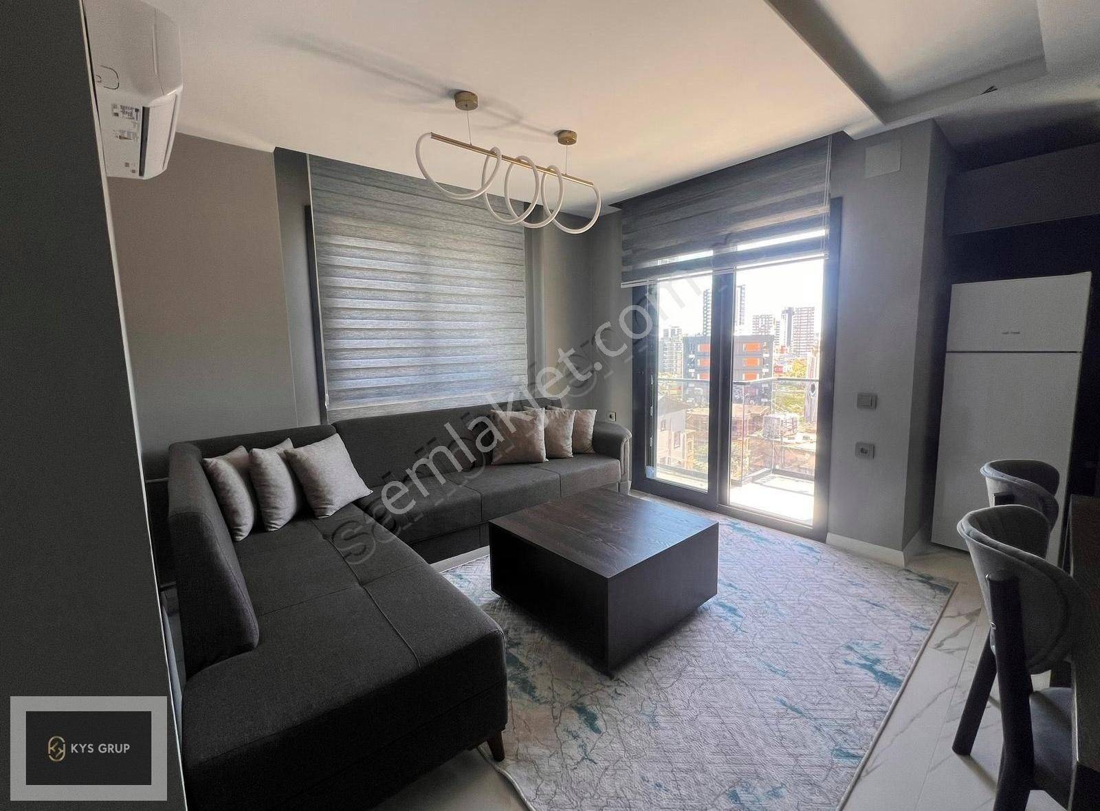 Mezitli Kuylukta Lüks Eşyalı 1+1 Kiralık Daire