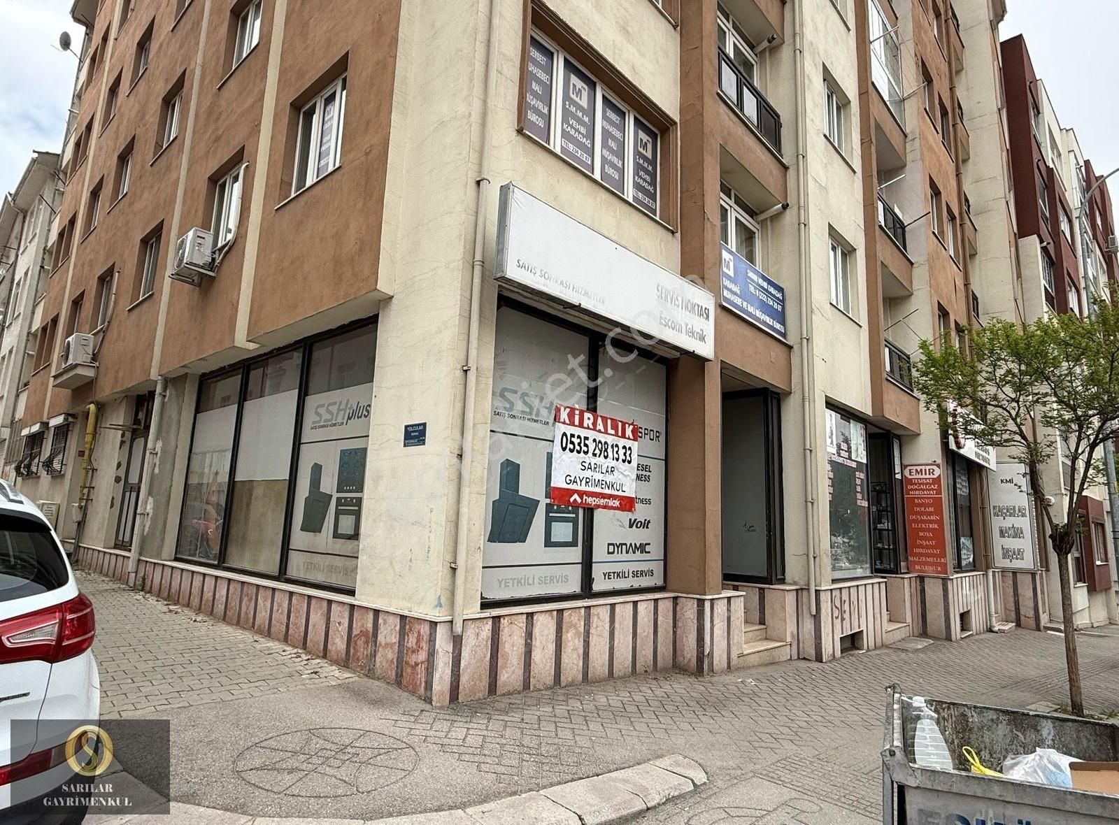 Sarılar Gm'den Adliye Karşısı Cadde Üzeri 70m² Kiralık Dükkan