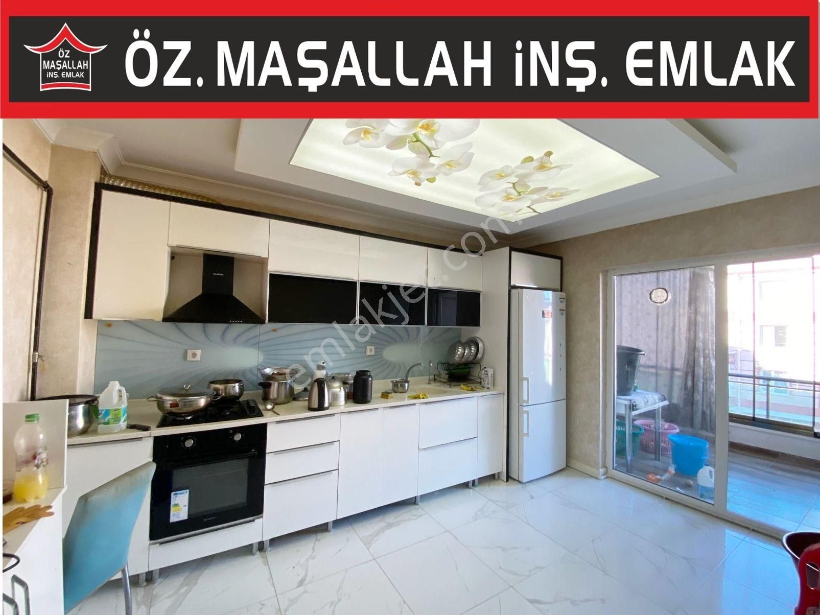 Öz Maşallah'tan İskanlı Kombi Petek Li 4+1 Full Yapılı Daire.!