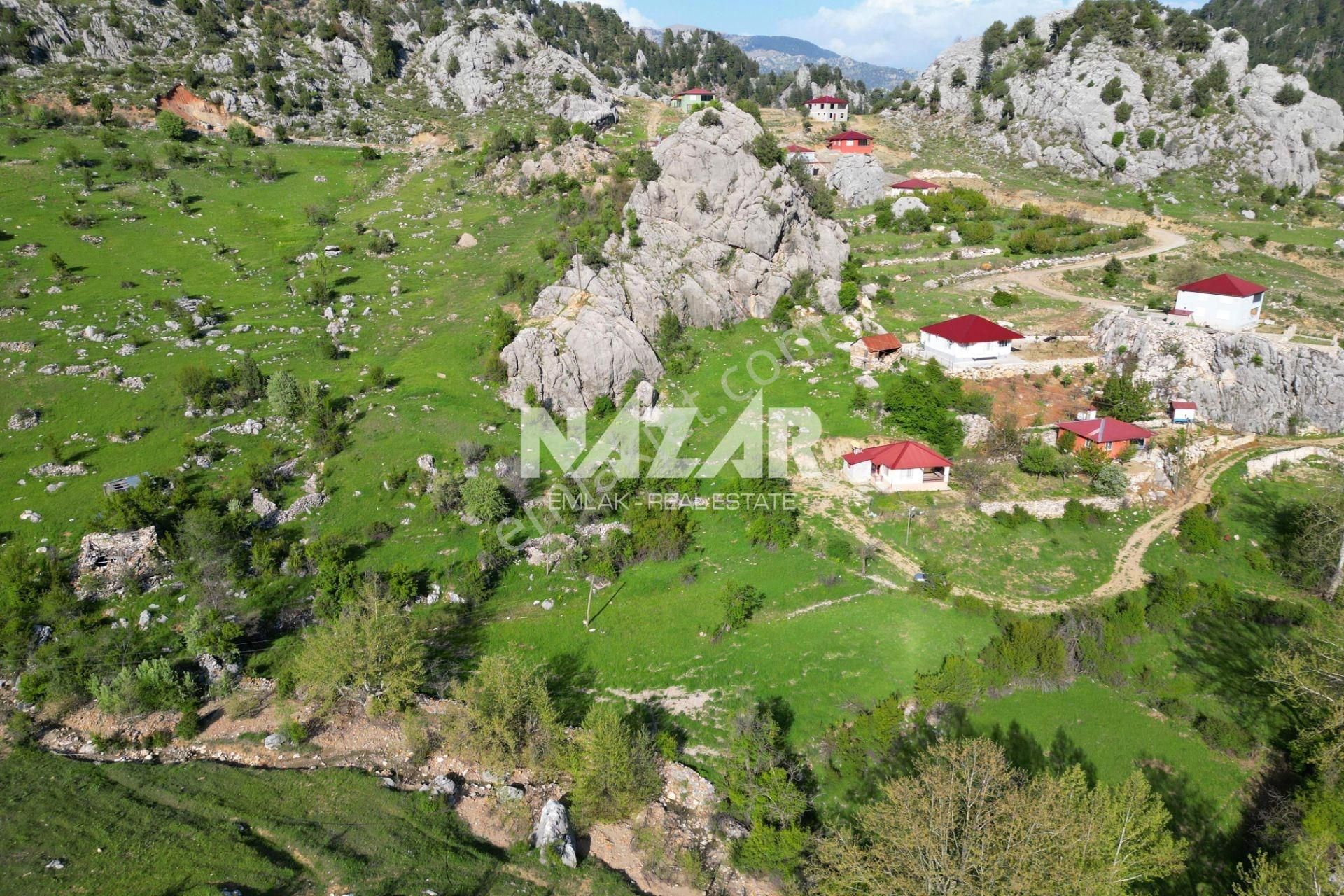 Alanya Karapınar Kaplananı Yaylası’nda 1.261 M² Satılık Tarla - Görsel 13