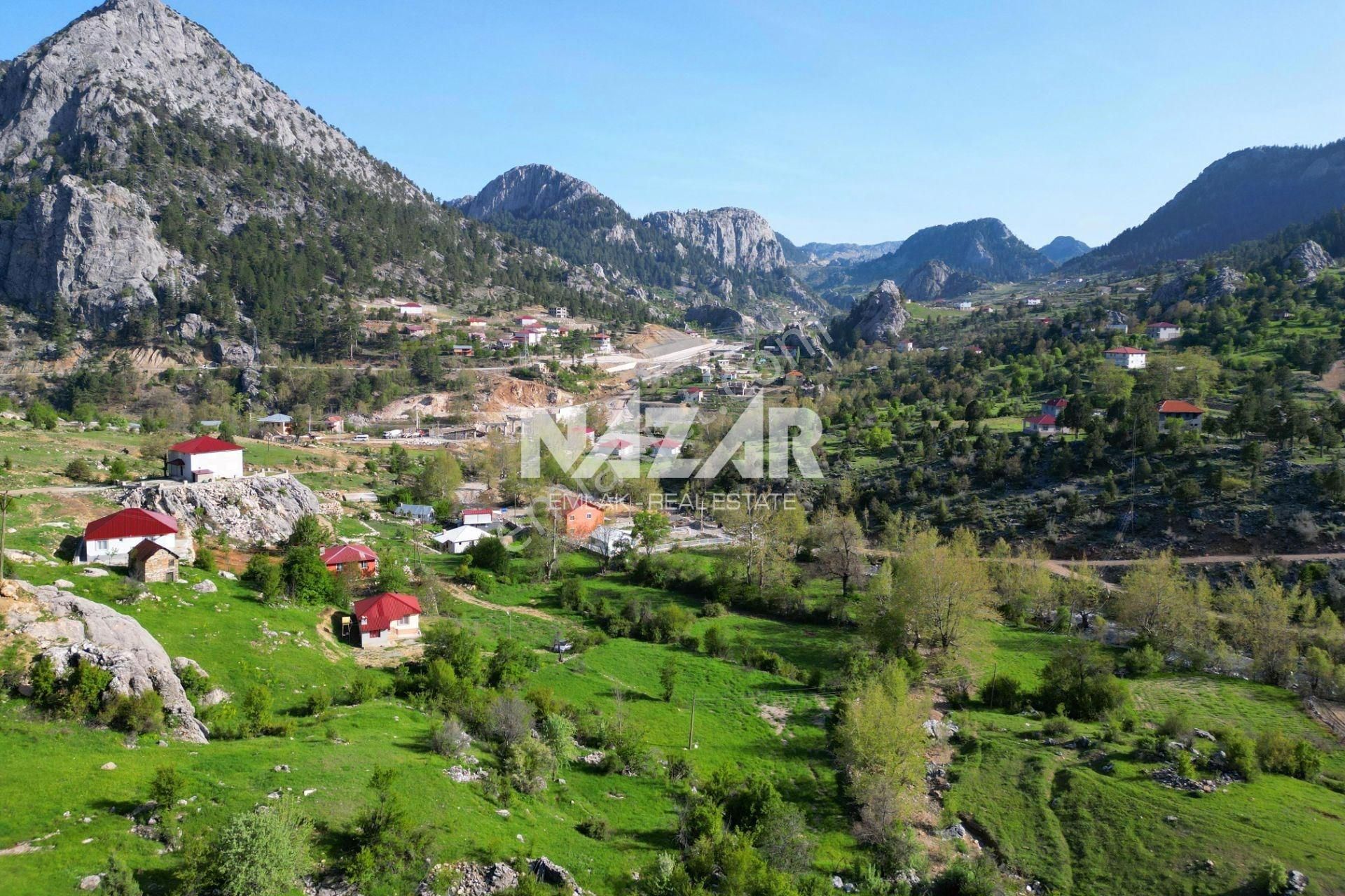 Alanya Karapınar Kaplananı Yaylası’nda 1.261 M² Satılık Tarla