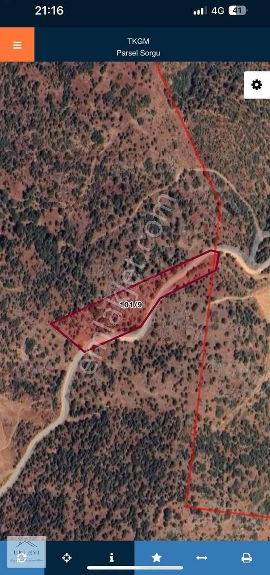 Manisa Kulada 10 Dönüm Yola Cepheli Satılık Tarla