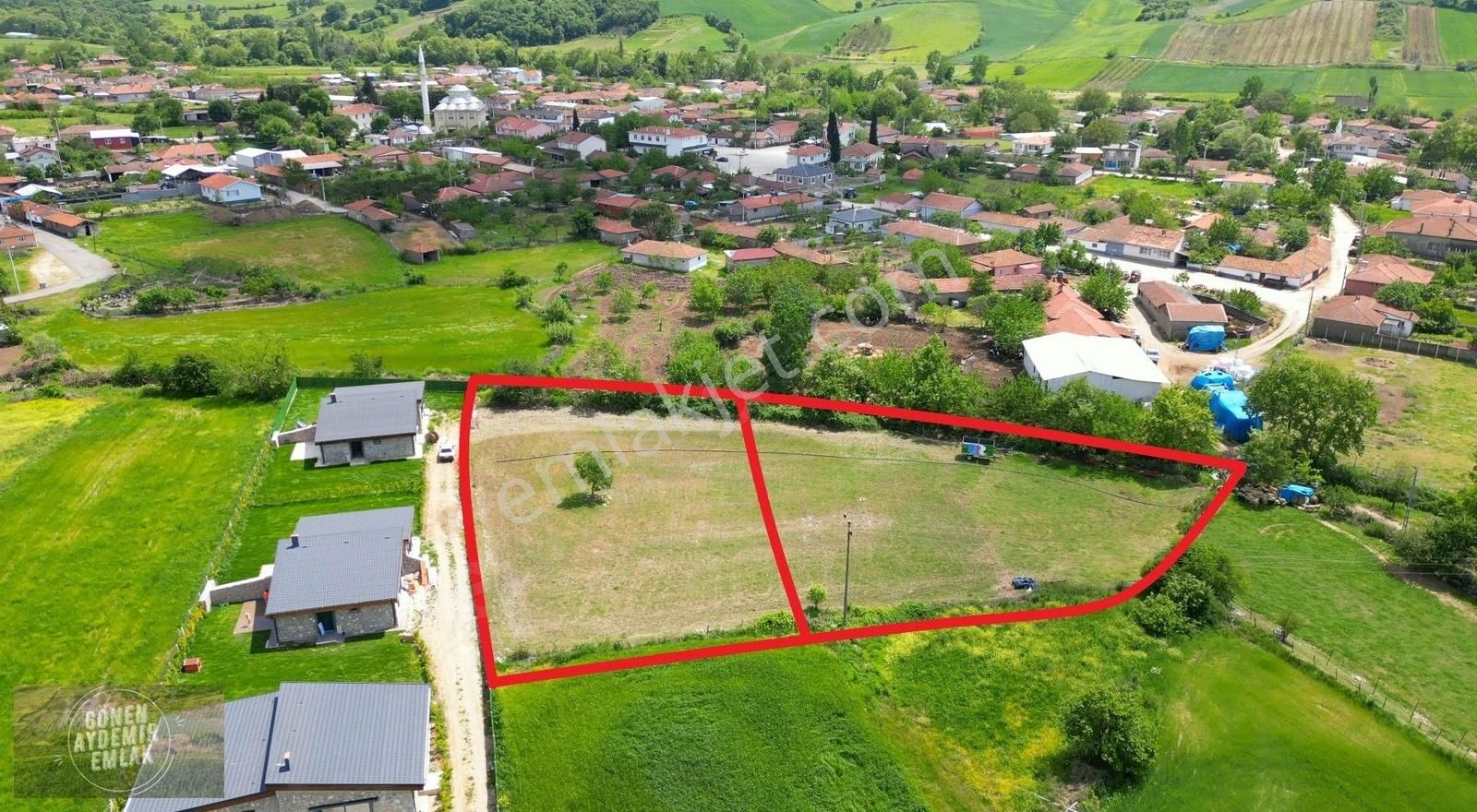Gönen'e 5 Km Yan Yana 2 Adet Toplam 3.462 M² İmarlı Arsa