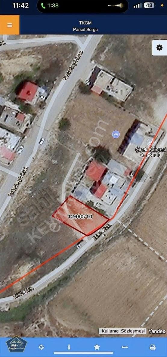 Tek Tapu 4kata İmarlı İmara Açık Elektrik Su Kanalizasyon Var