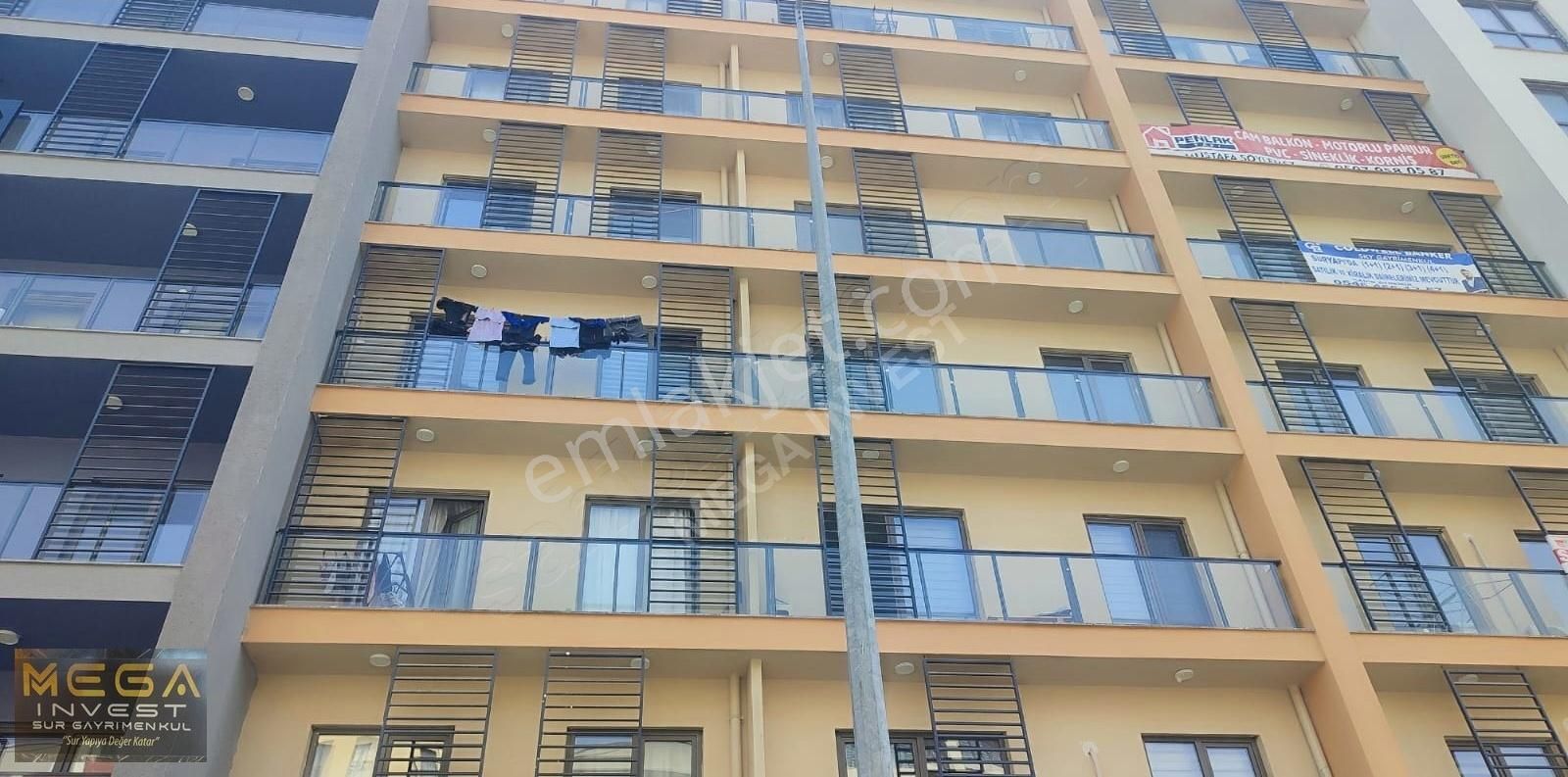 Mega İnvest Gayrimenkul' Den Sur Cadde' De 1+1 61 M2 Kiralık