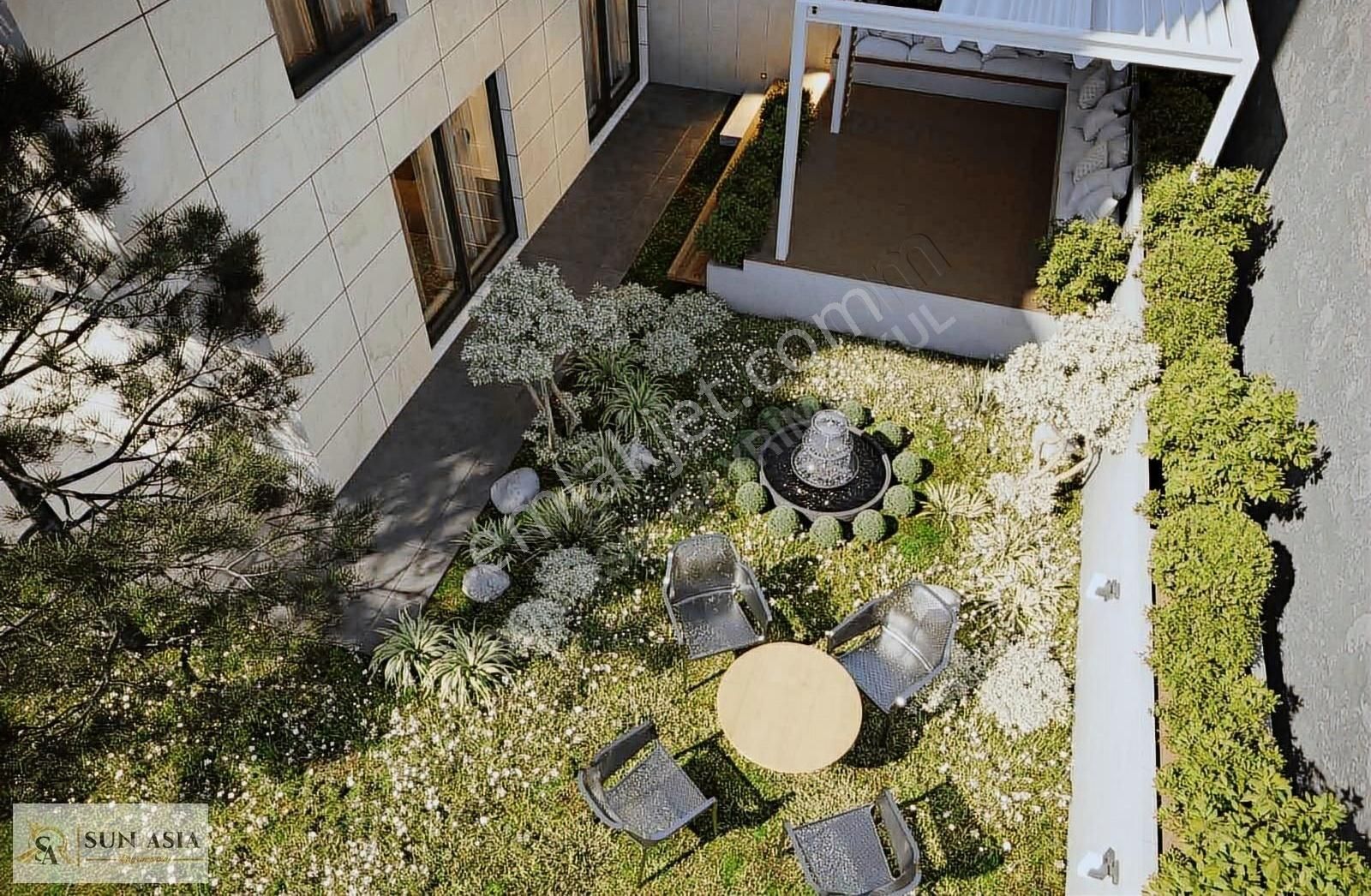 Üsküdar İcadiye' De Harika Bahçe Kullanımlı 1+1 Sıfır Daire