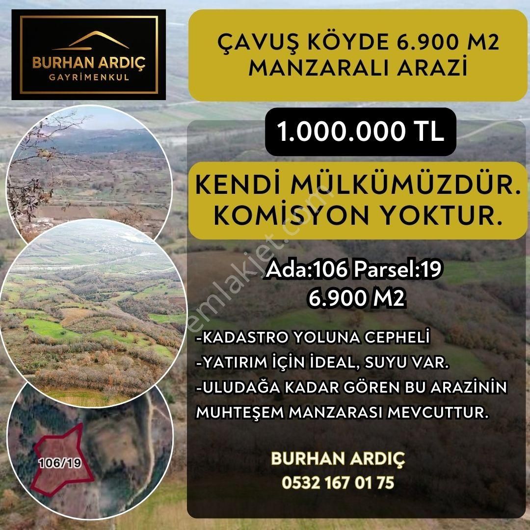 Burhan Ardıç'tan Mustafakemalpaşa Çavuş 6.900 M2 Arazi