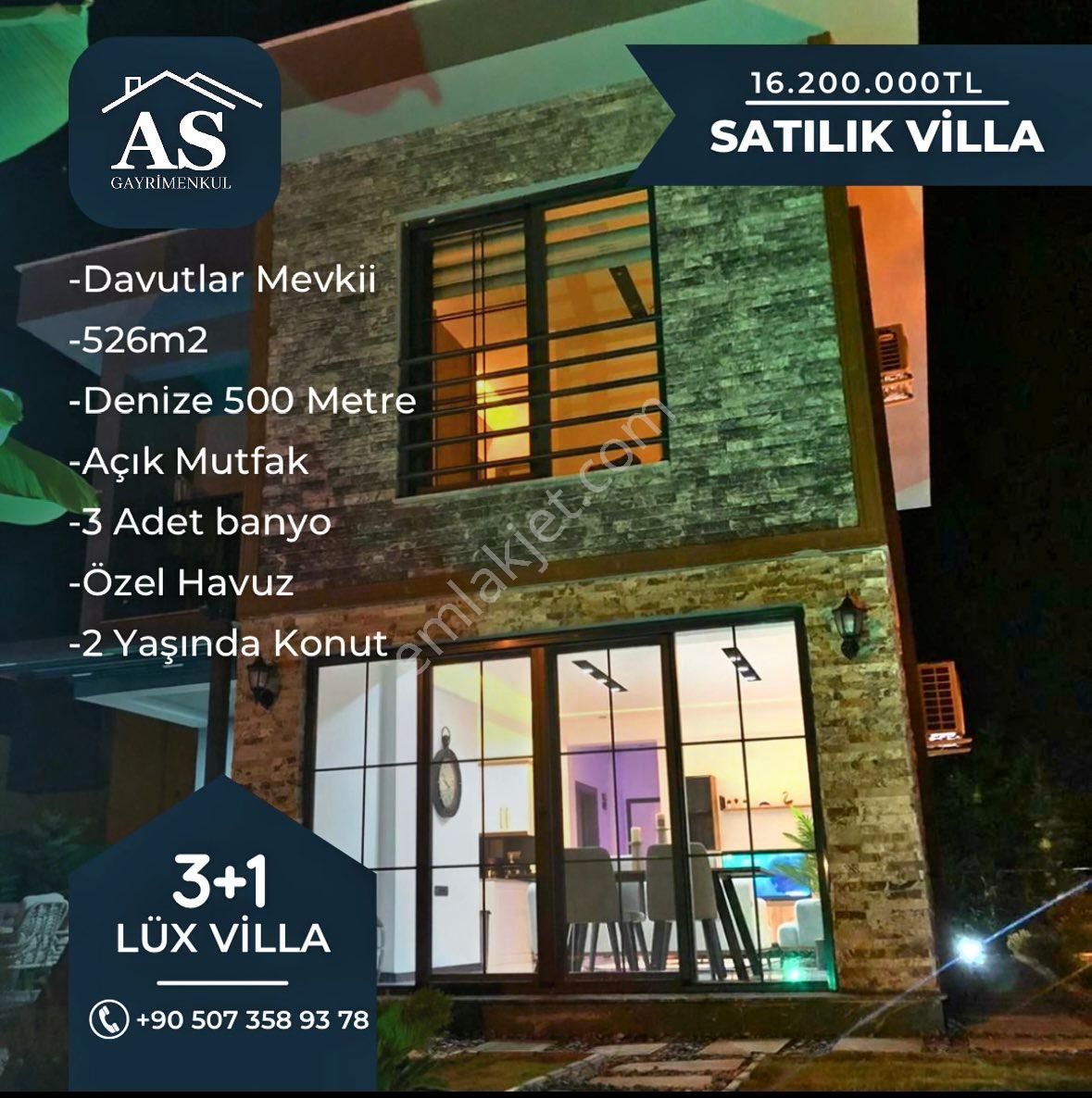 Kuşadası Davutlarda Denize Çok Yakın Özel Havuzlu Villa