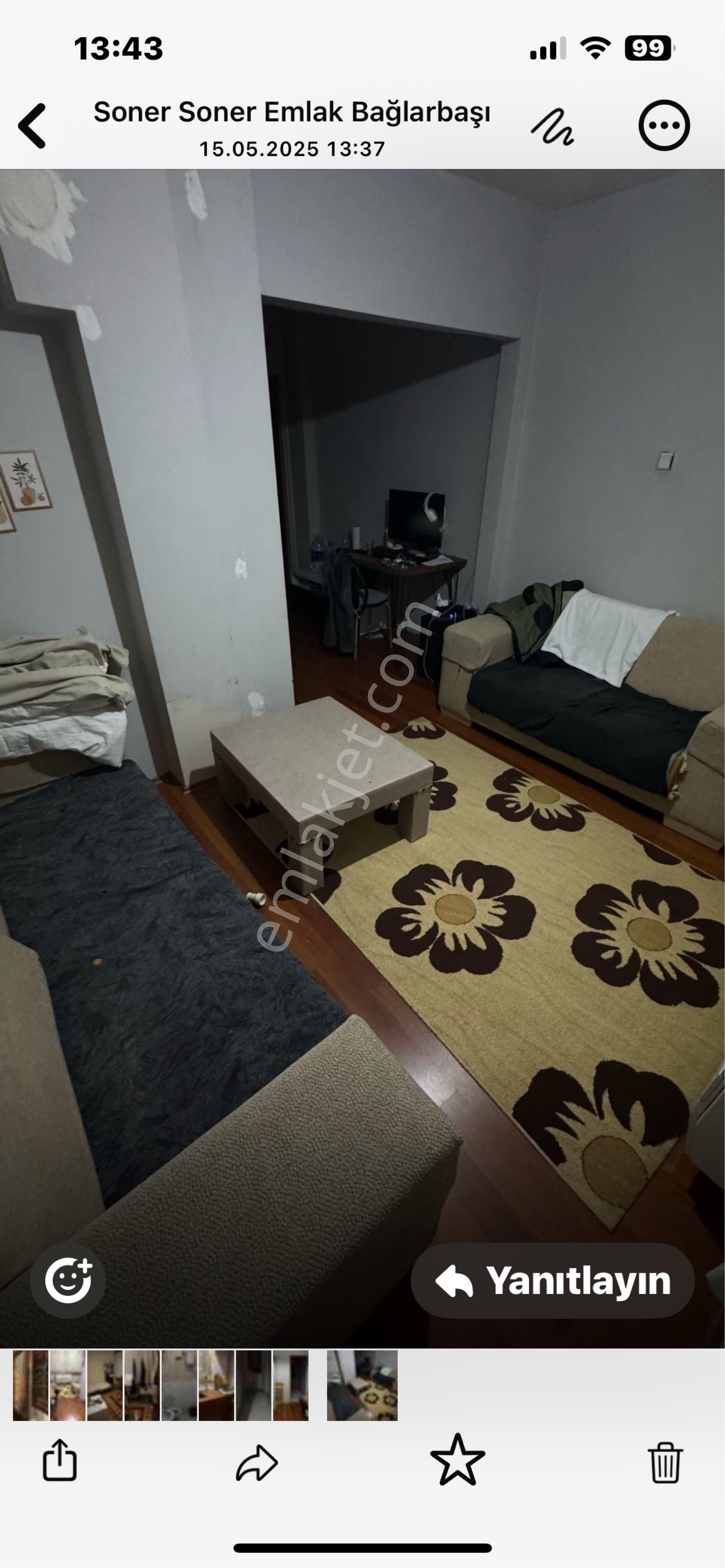 Bağlarbaşı Metrosu Yanıbaşı 1+1 Daire