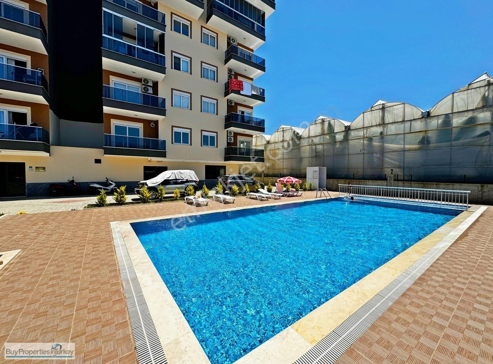Alanya Kargıcak'da Kiralık 1+1 Eşyasız Dairemiz Havuzlu