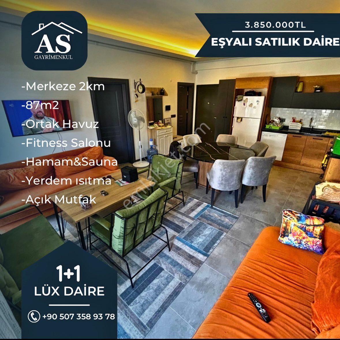 Kuşadası Sanayi Arkası 1+1 Eşyalı Satılık Rezidans