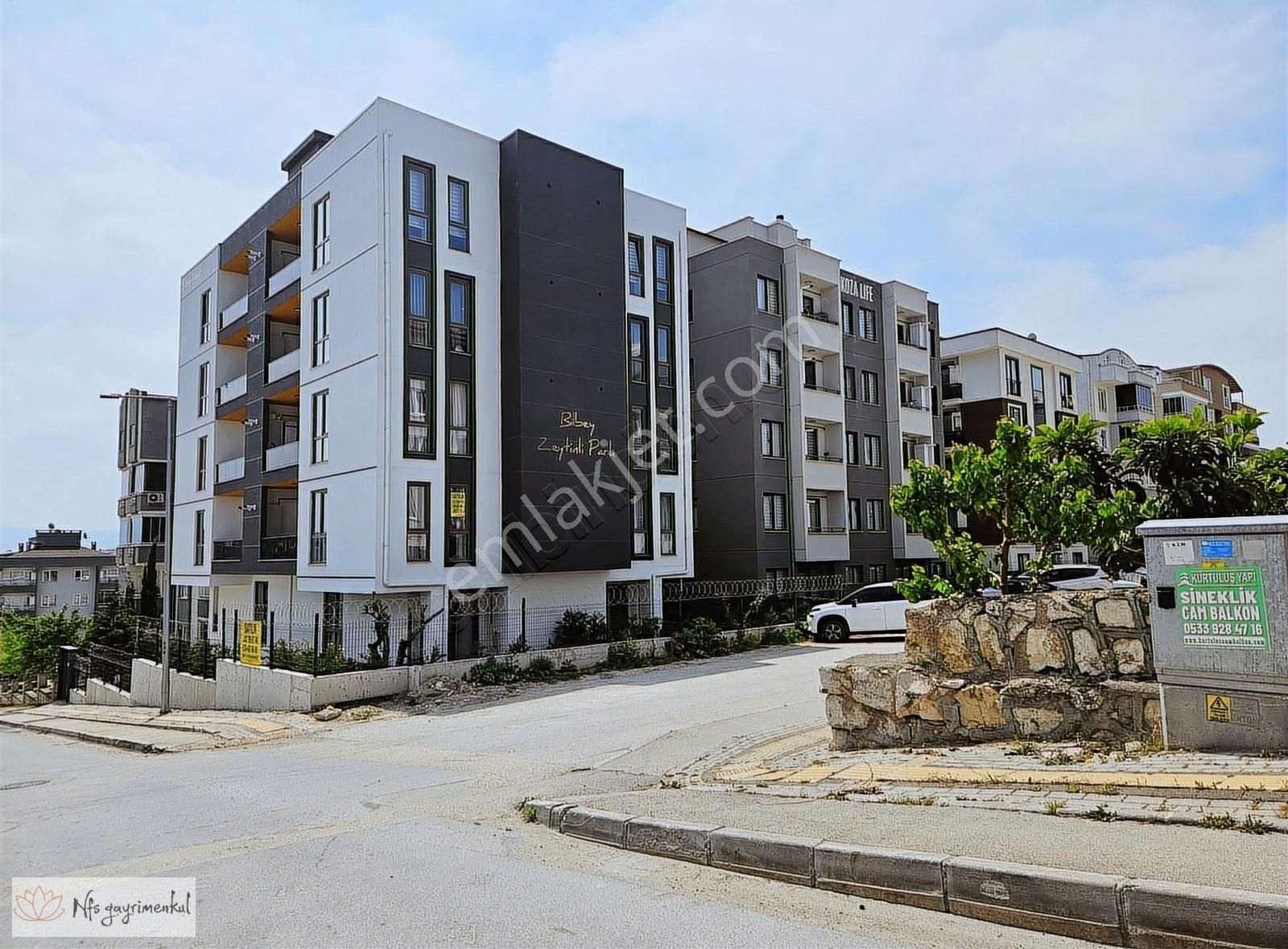 Nfs'den Zeytinlipark'ta Sıfır Satılık Eşyalı 2+1