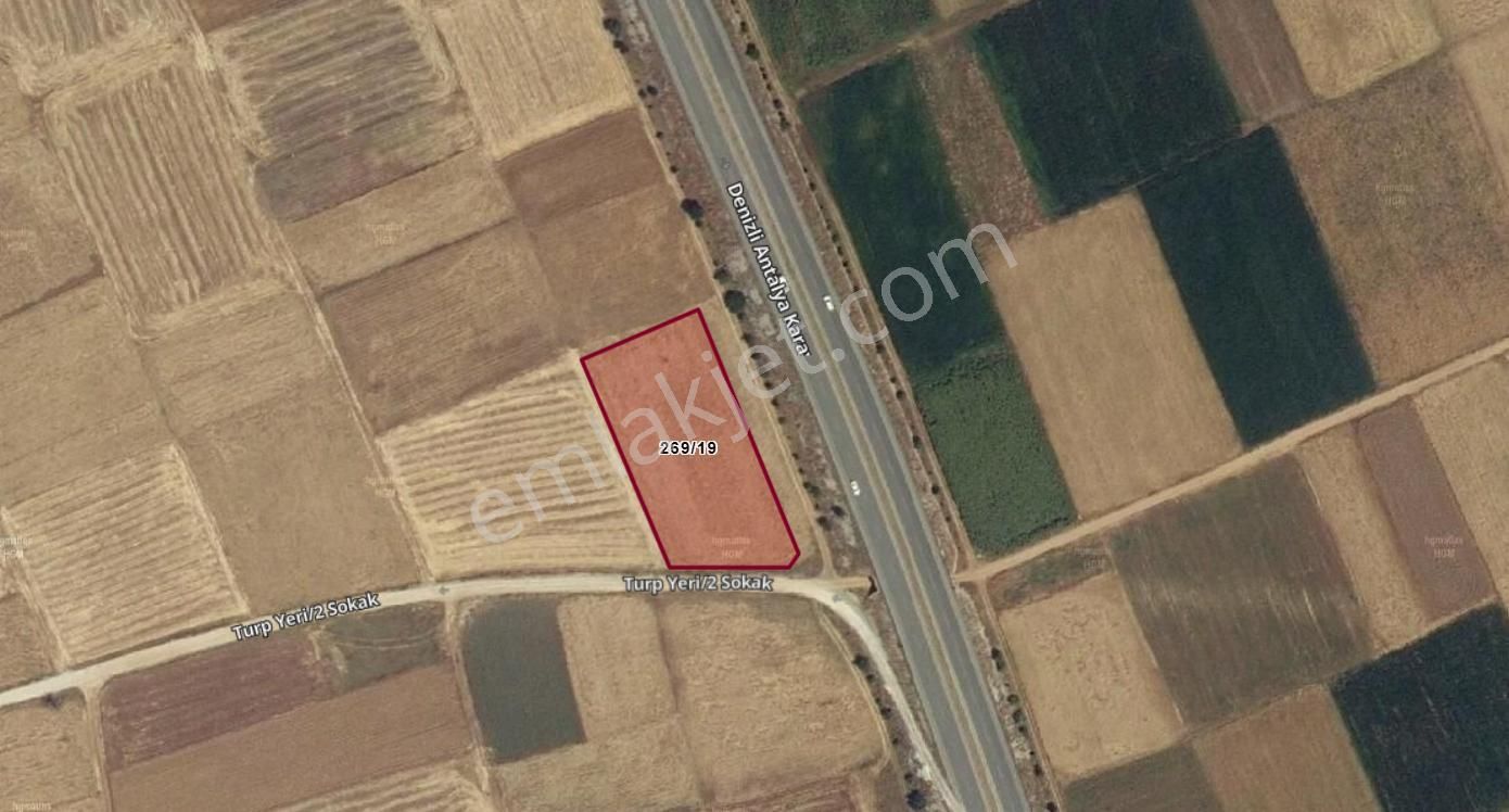 Acıpayam Yolu Üzerinde Anayola Cepheli 3816 M2 Tarla