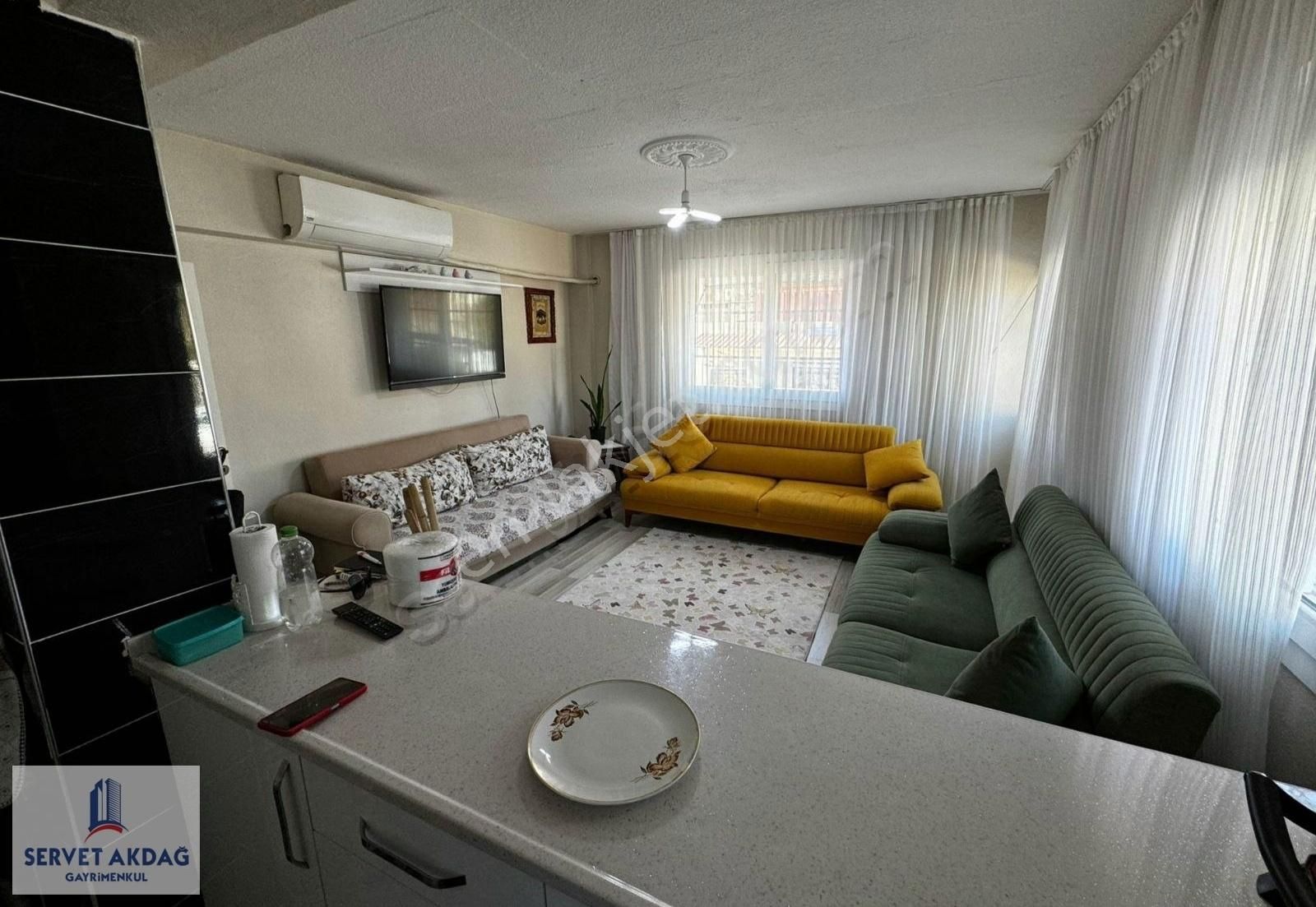 Belediye Evlerinde Masrafsız Teraslı 2+1 Satılık Daire