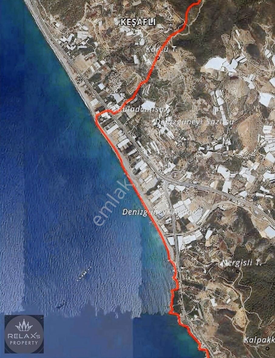 Yeşilözde Satılık Deniz Manzaralı Arazi