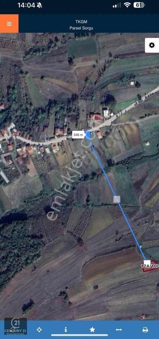 Kocaeli Kandıra Hüdaverdiler Köyünde Satılık 715 M2 Tarla