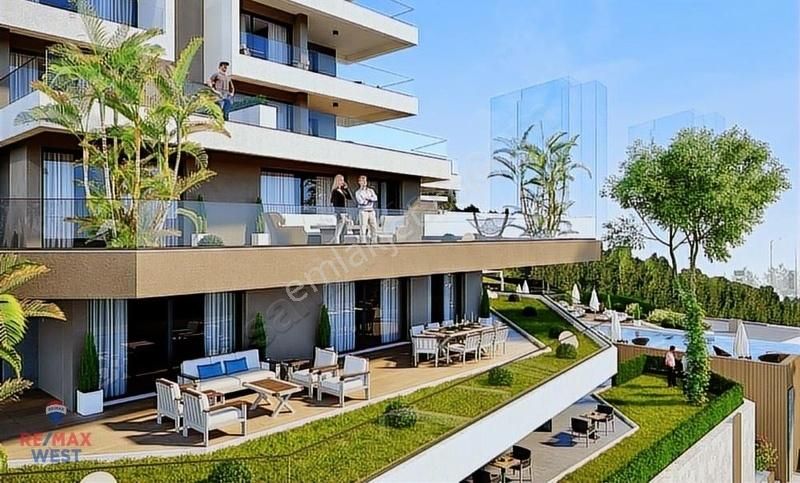 İzmir 35 Sitesinde Full Deniz Manzaralı 3+1 Teras Balkonlu Daire