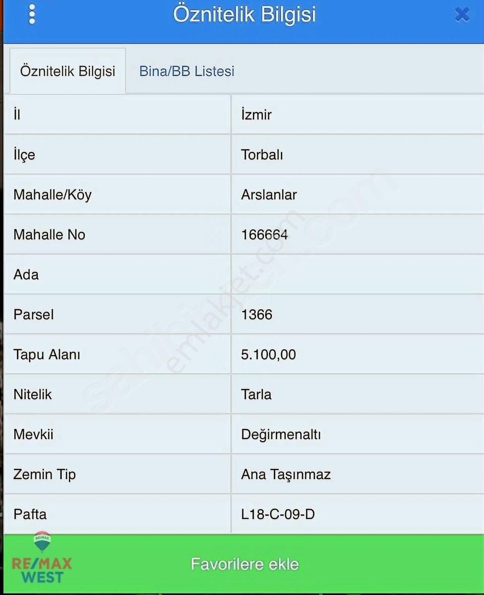 Torbalı Arslanlarda Satılık Arsa