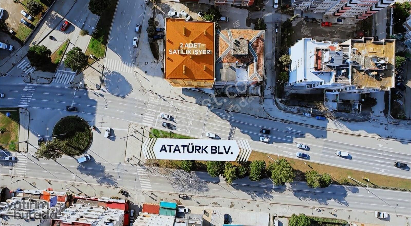 Denizevlerinde, Atatürk Blv. Cephe,yatırımlık Satılık Dükkan!