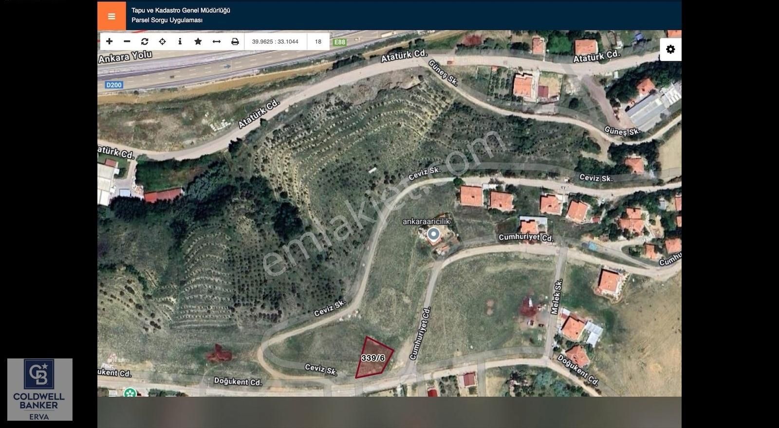 Mamak Lalahan/karşıyakada 566 M2 Satılık Konut İmarlı Arsa