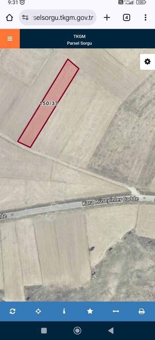 İshak Seydi Mah. Satılık Tarla Yol Kenarı