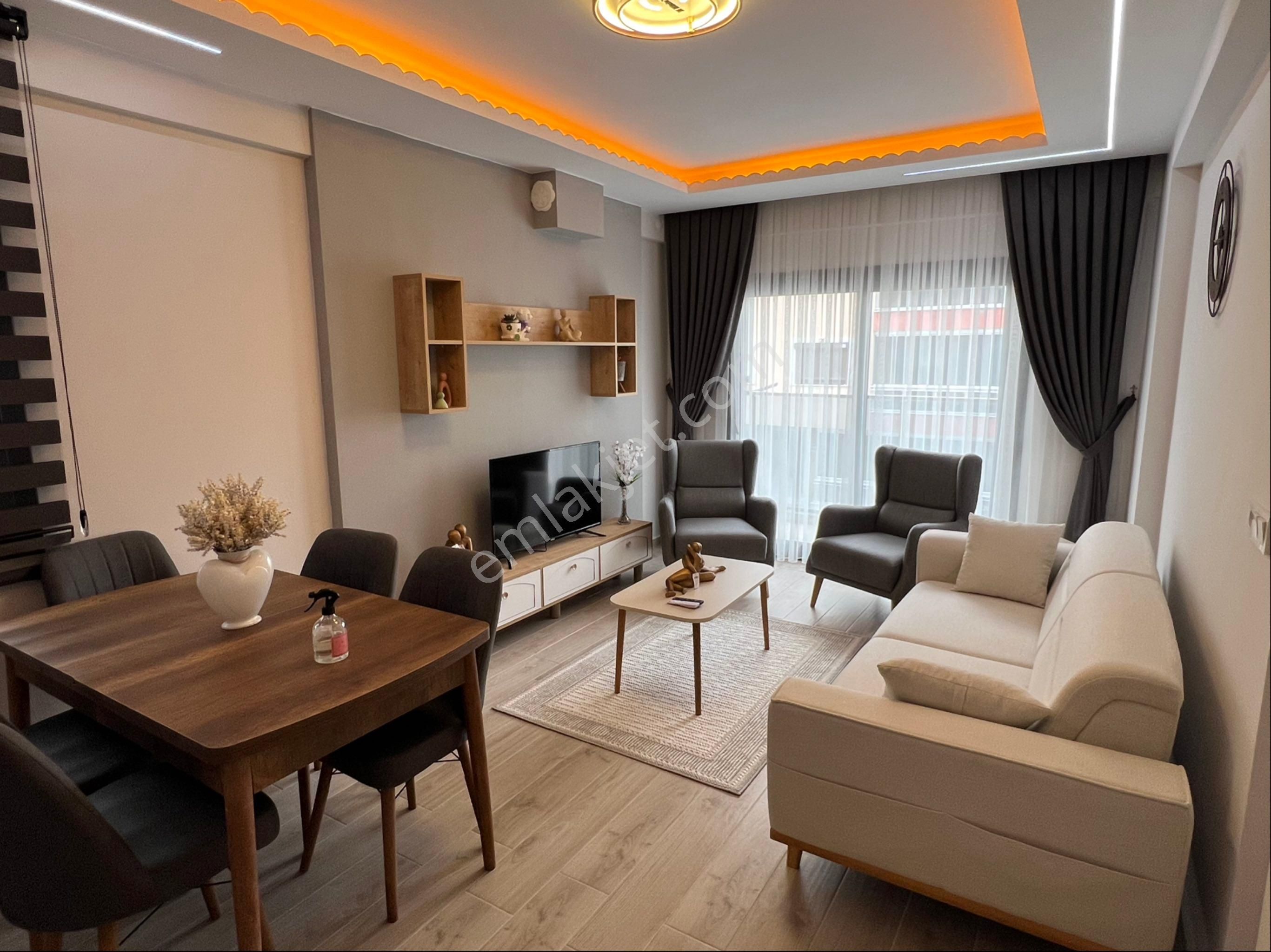 Aydın Kuşadası Davutlar’da Satılık Sıfır Eşyalı 2+1 Yazlık Daire