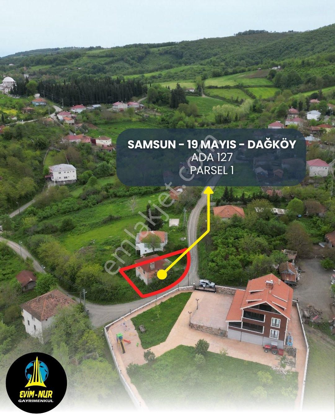 Evim-nur’dan Dağköy Mh 416m2 İmarlı Fırsat Yatırım