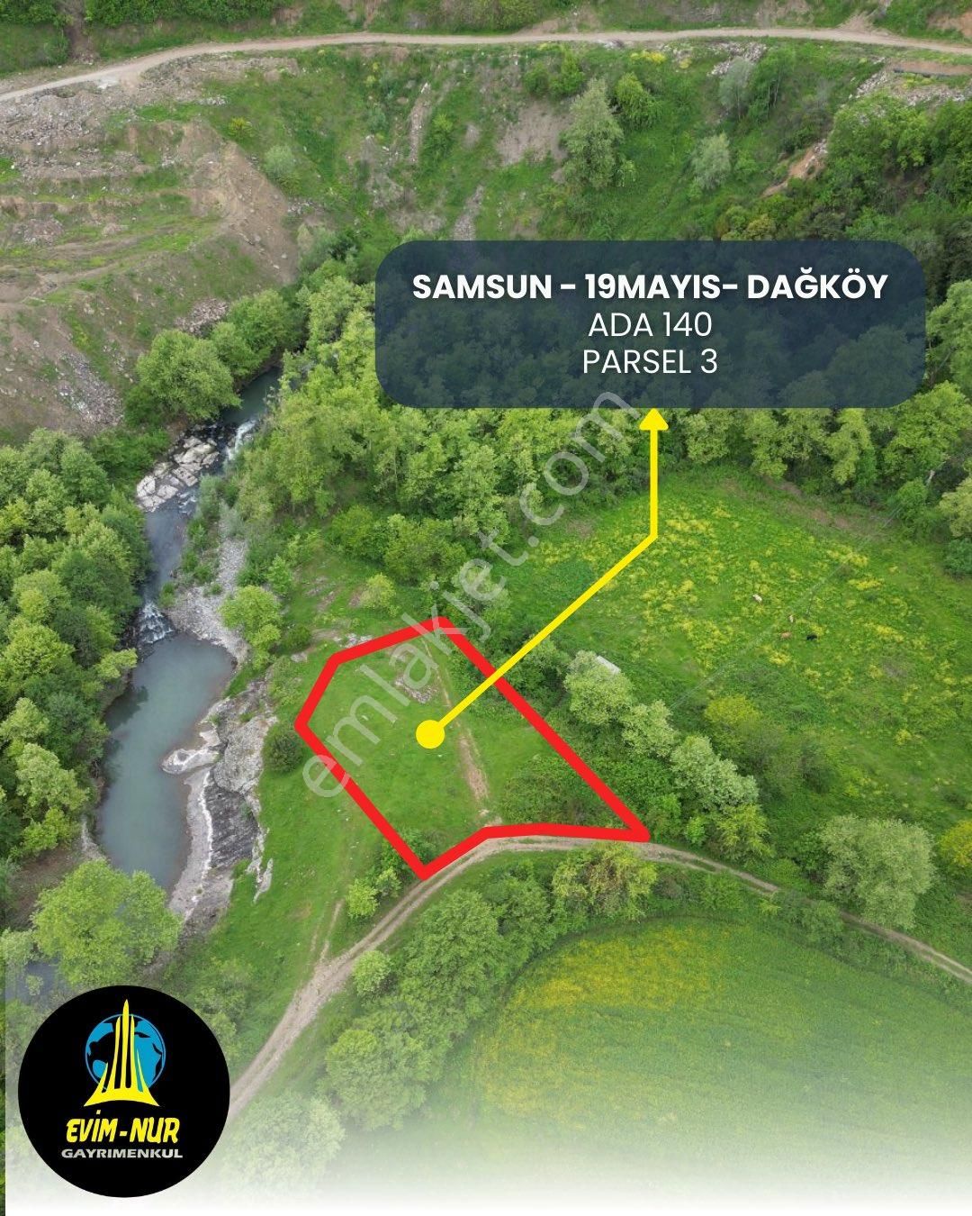 Evim-nır’dan Dağköy Mah 1.997m2 Manzaralı Tarla - Görsel 29
