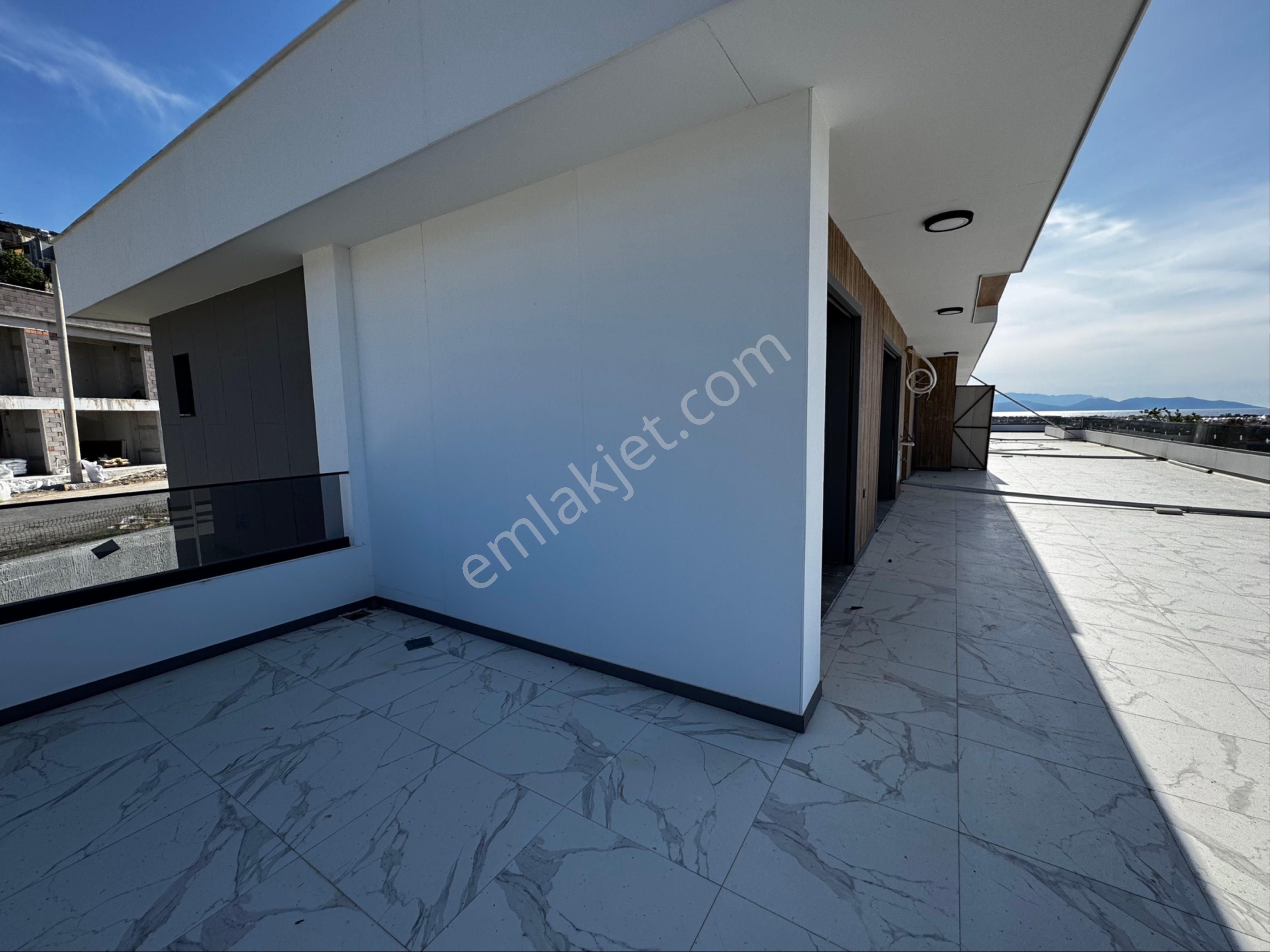 Güzelçamlı’da Sıfır Yapı Geniş Teraslı Deniz Manzaralı Daire - Görsel 34