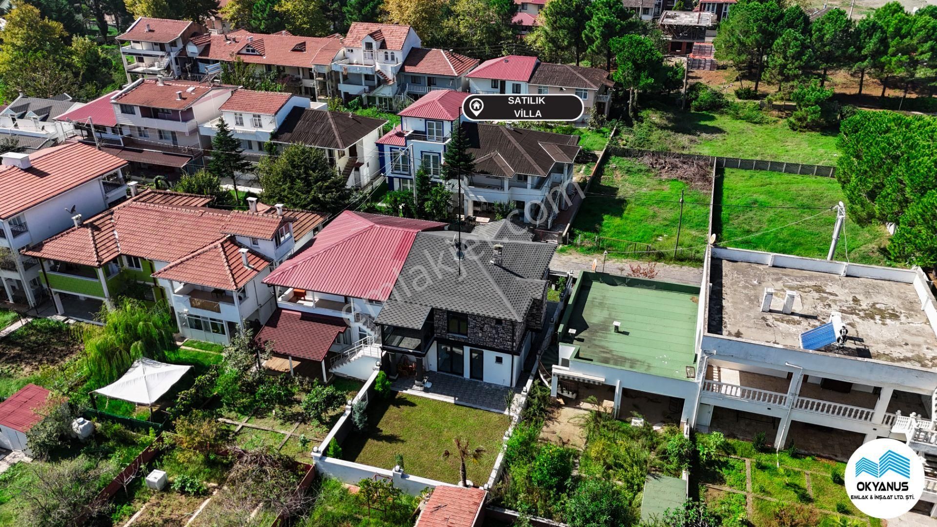 Kocaali De Büyük Bahçeli 4+1 Villa, Deniz Görünümlü!"