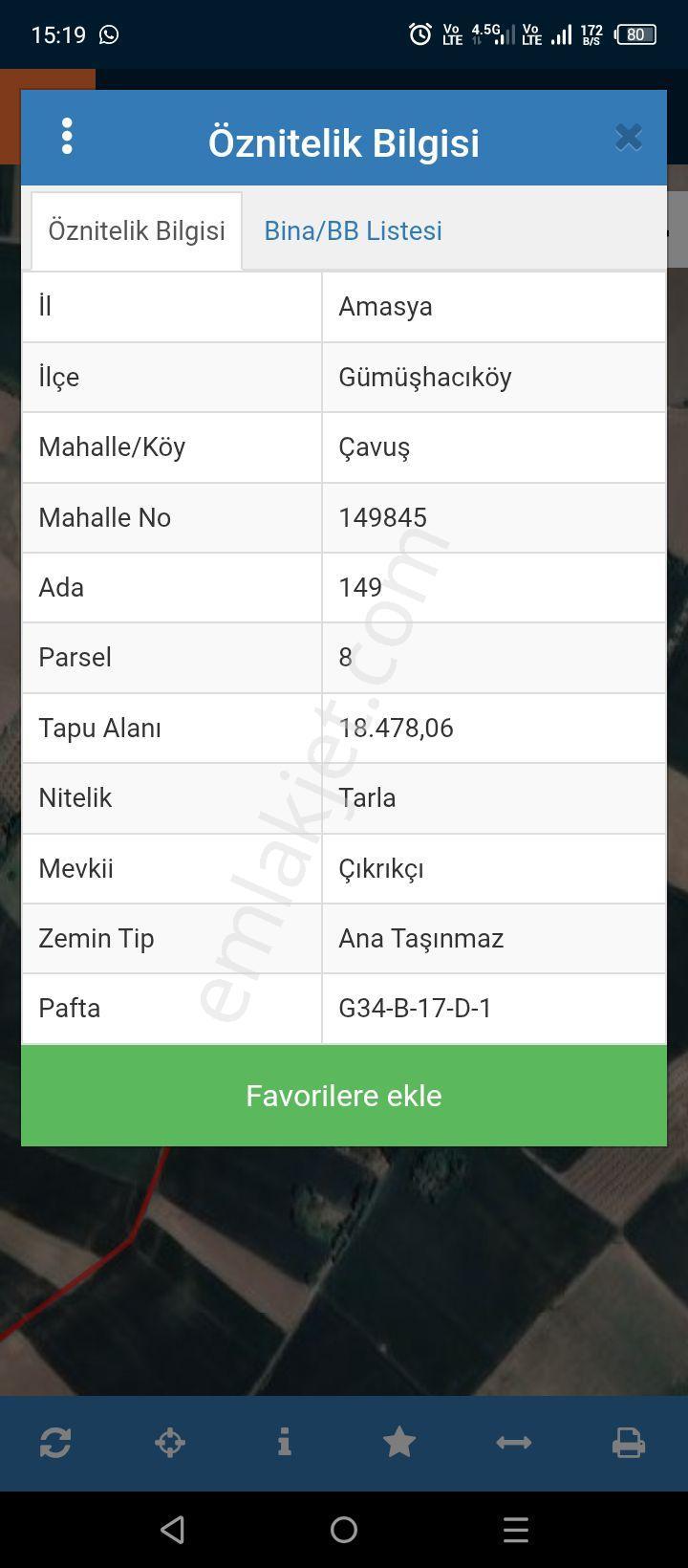 Satılık Tarla Çavuşköy 2 - Görsel 2