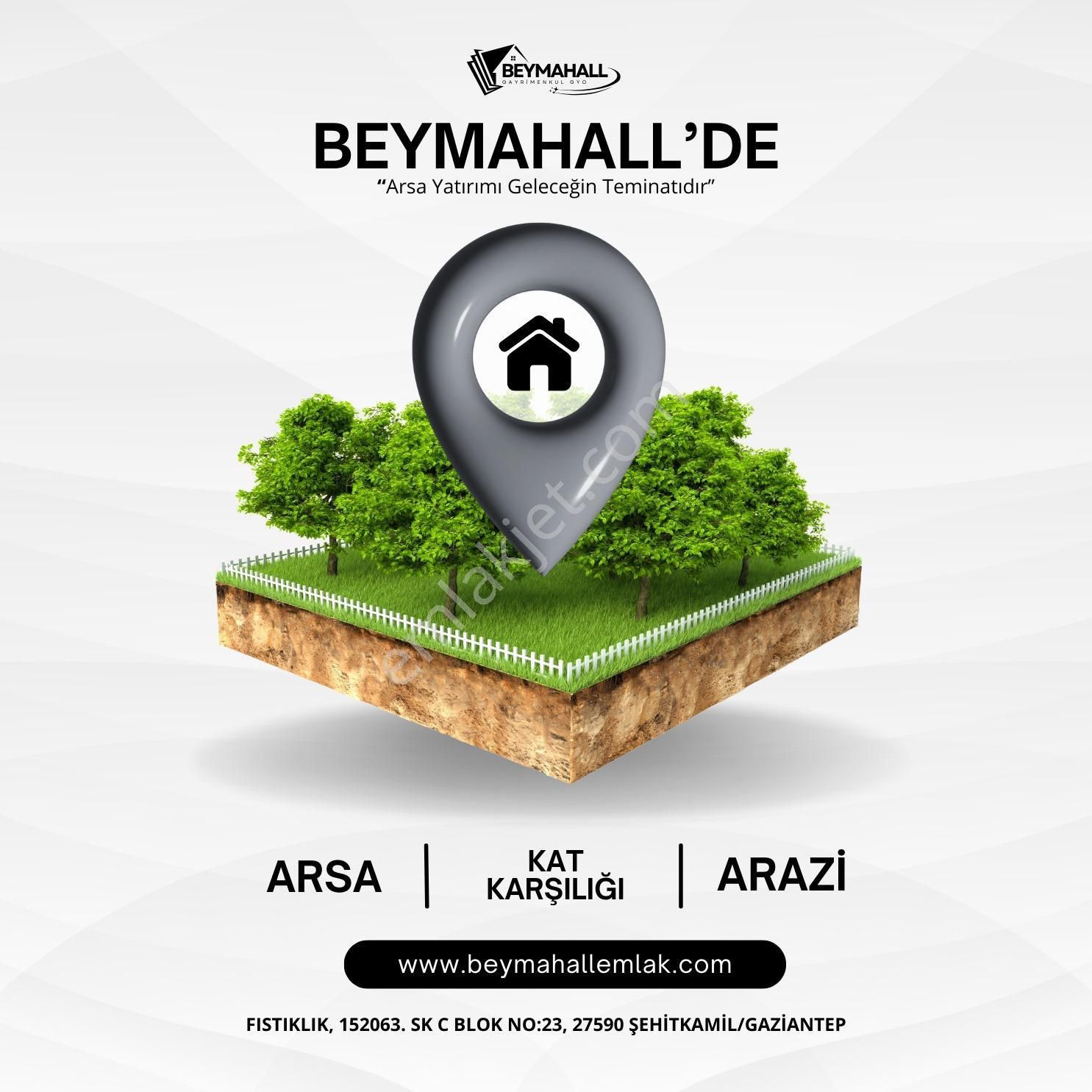 Beymahall Gyo Akçaburç Yatırımlık Arazi