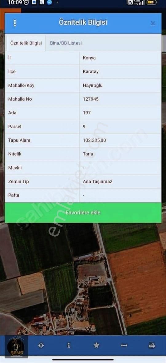 Karatay Hayıroğlu'nda Satılık Eksiksiz Sulak Tarım Arazisi