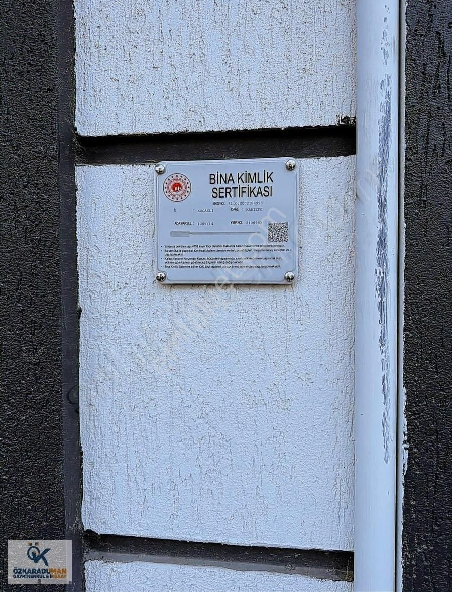 Kartepe Ataevler Mah Satılık 3+1 Yüksek Giriş