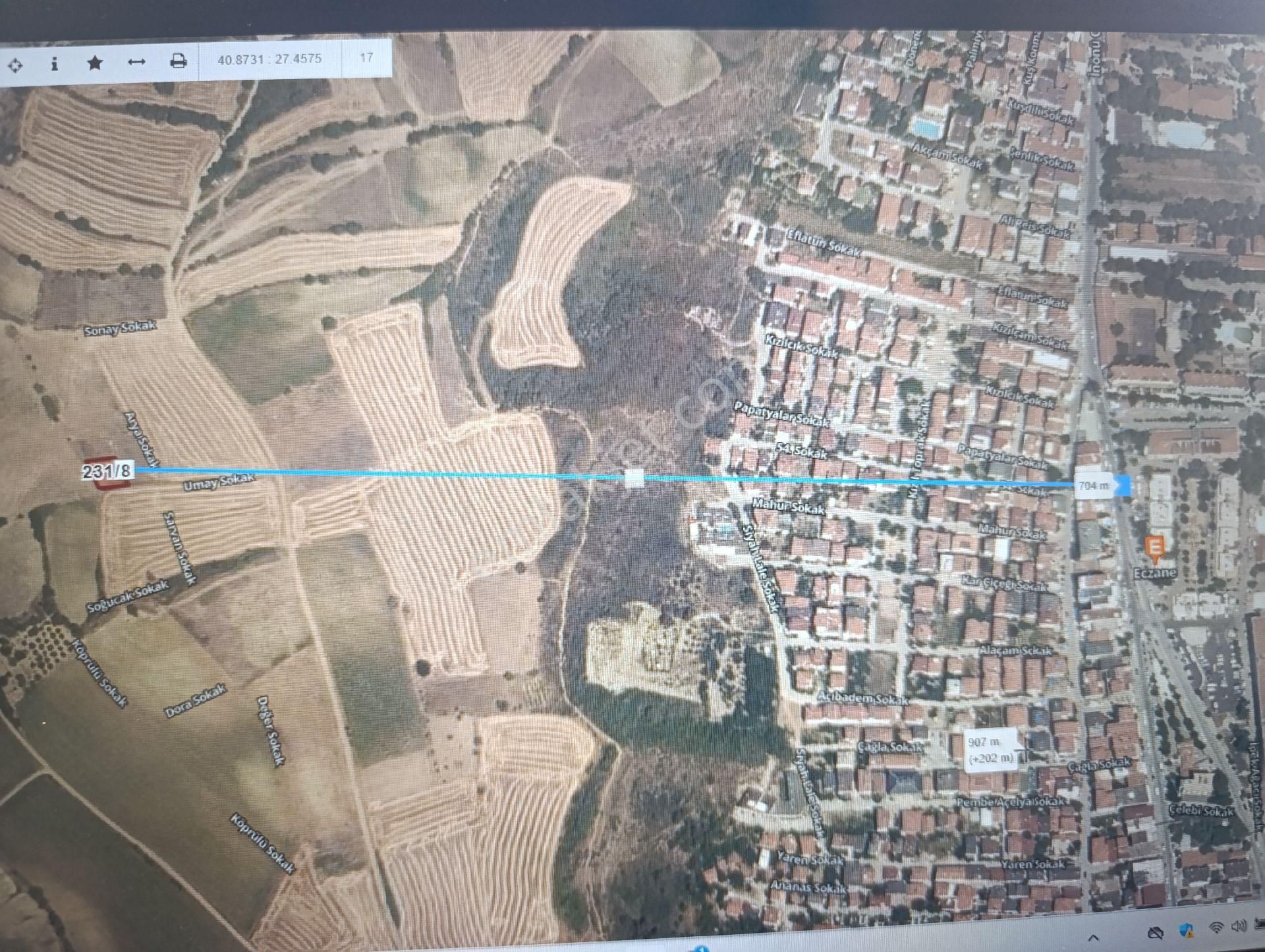 Tekirdağ Kumbağ Kupon Arsa